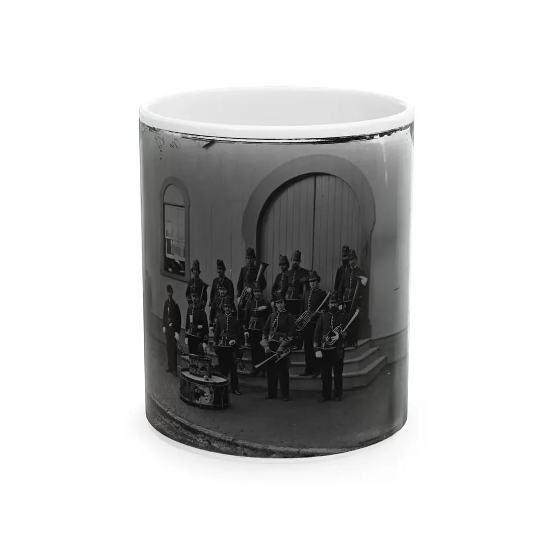 Washington, D.C. Band Of 10th Veteran Reserve Corps (U.S. Civil War) White Coffee Mug 11oz - Go Mug Yourself