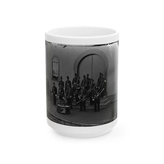 Washington, D.C. Band Of 10th Veteran Reserve Corps (U.S. Civil War) White Coffee Mug 15oz - Go Mug Yourself