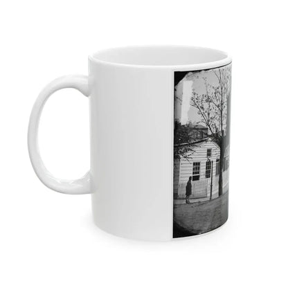 Washington, D.C. Buildings Of The Sanitary Commission Home Lodge For Invalid Soldiers, North Capitol Near C St. (U.S. Civil War) White Coffee Mug - Go Mug Yourself