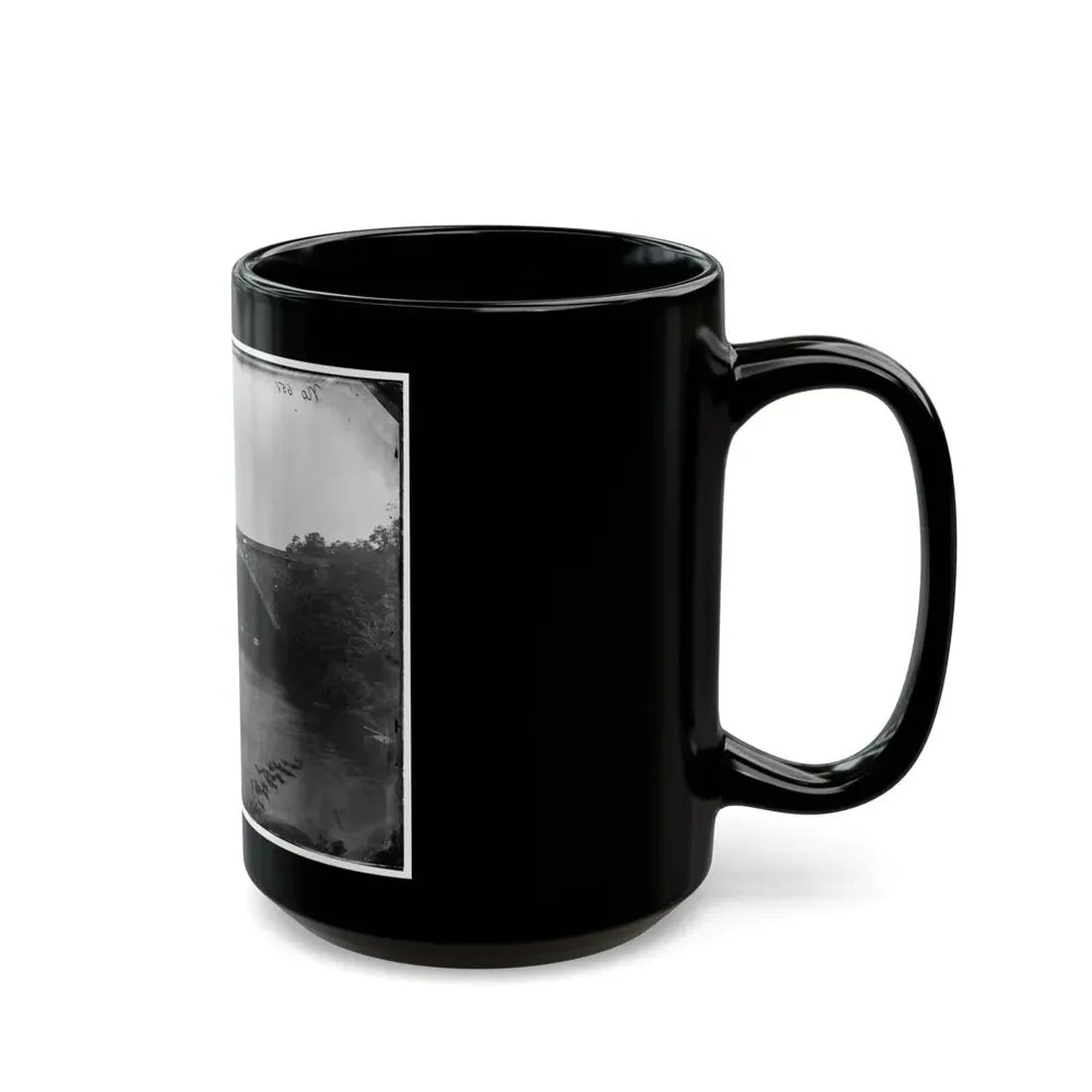 Washington, D.C. Cabin John Bridge In Nearby Maryland (U.S. Civil War) Black Coffee Mug - Go Mug Yourself