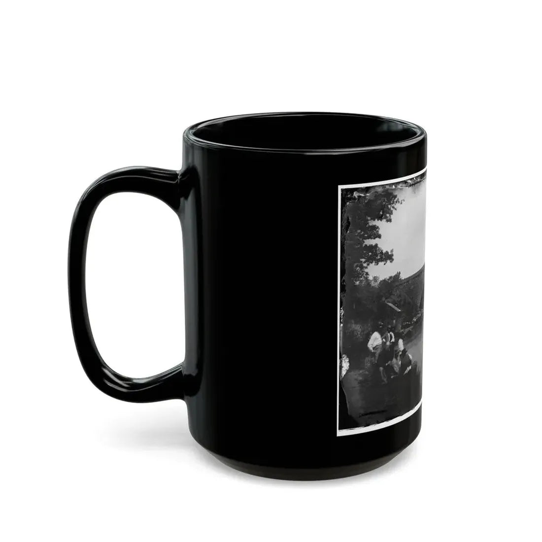 Washington, D.C. Cabin John Bridge In Nearby Maryland (U.S. Civil War) Black Coffee Mug - Go Mug Yourself