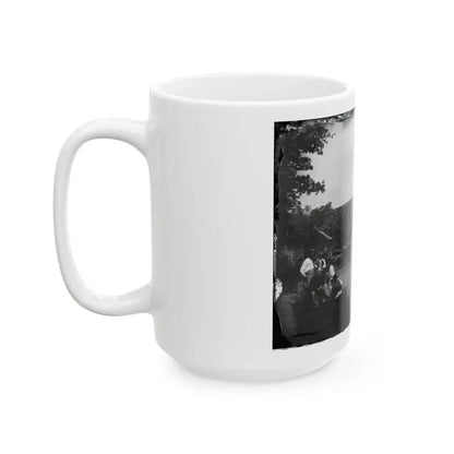 Washington, D.C. Cabin John Bridge In Nearby Maryland (U.S. Civil War) White Coffee Mug - Go Mug Yourself
