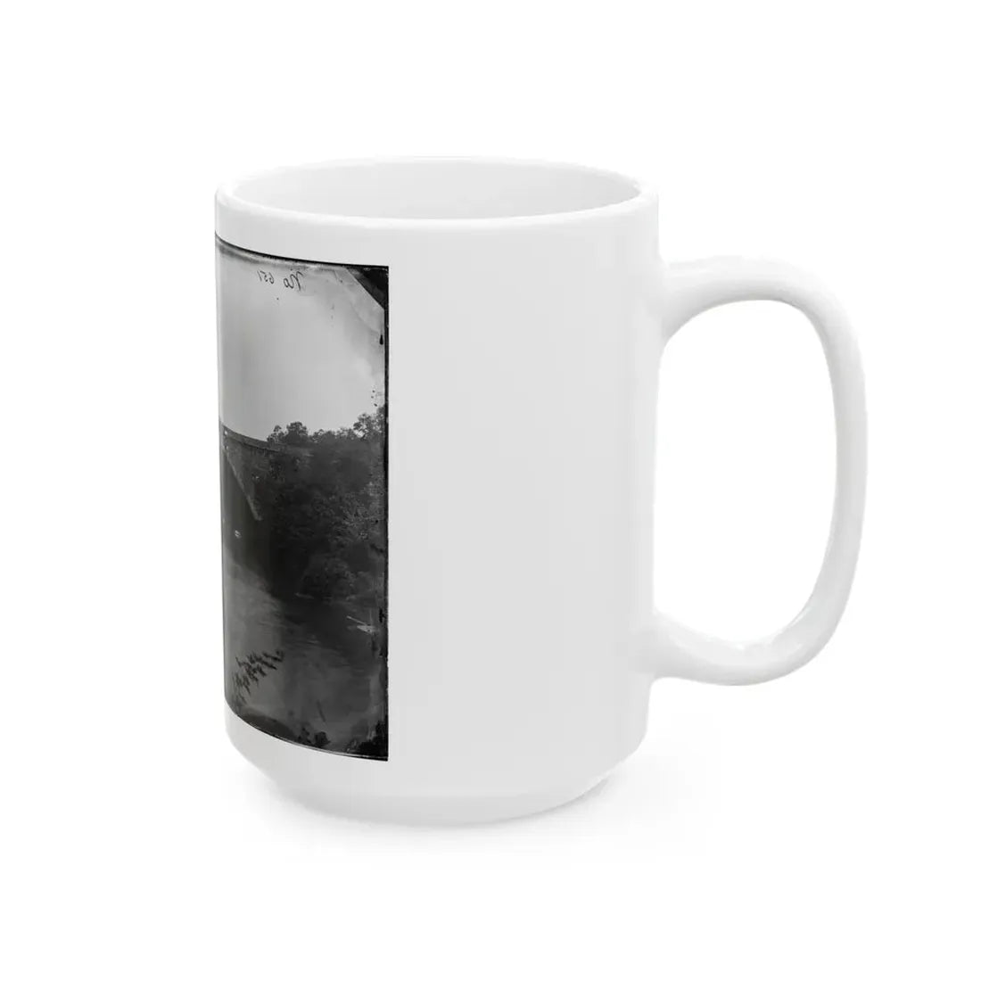 Washington, D.C. Cabin John Bridge In Nearby Maryland (U.S. Civil War) White Coffee Mug - Go Mug Yourself