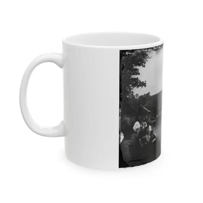 Washington, D.C. Cabin John Bridge In Nearby Maryland (U.S. Civil War) White Coffee Mug - Go Mug Yourself