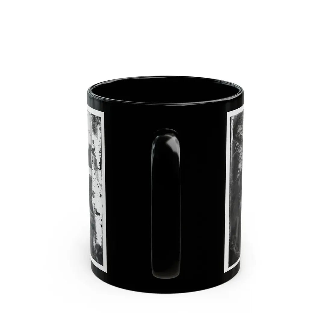 Washington, D.C. Cavalry Unit Passing Presidential Reviewing Stand (U.S. Civil War) Black Coffee Mug - Go Mug Yourself