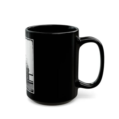Washington, D.C. Central Signal Station, Winder Building, 17th And E Streets Nw, And Signal Corps Men (U.S. Civil War) Black Coffee Mug - Go Mug Yourself