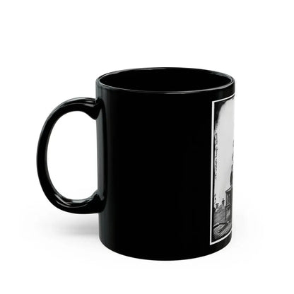 Washington, D.C. Central Signal Station, Winder Building, 17th And E Streets Nw, And Signal Corps Men (U.S. Civil War) Black Coffee Mug - Go Mug Yourself