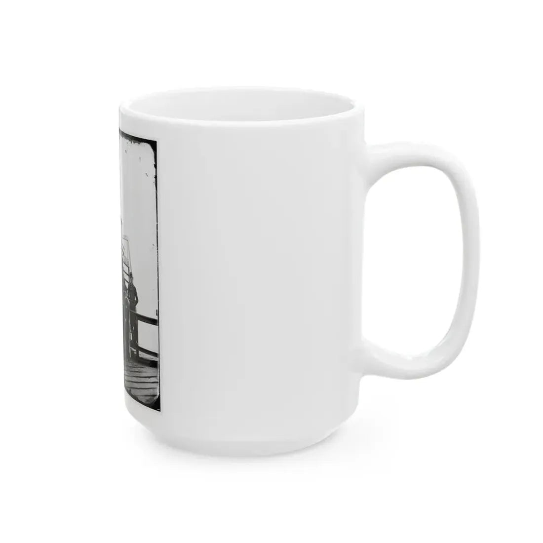 Washington, D.C. Central Signal Station, Winder Building, 17th And E Streets Nw, And Signal Corps Men (U.S. Civil War) White Coffee Mug - Go Mug Yourself