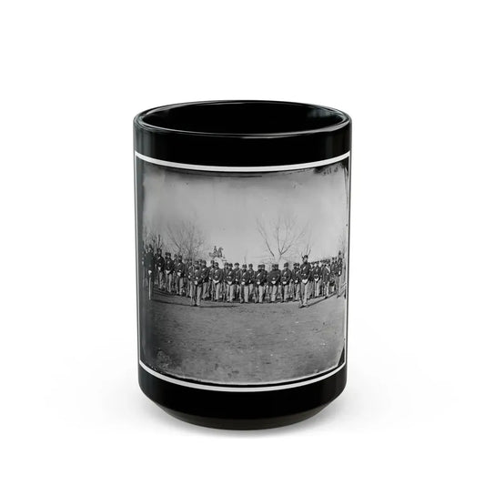 Washington, D.C. Company I, 9th Veteran Reserve Corps, At Washington Circle (U.S. Civil War) Black Coffee Mug 15oz - Go Mug Yourself