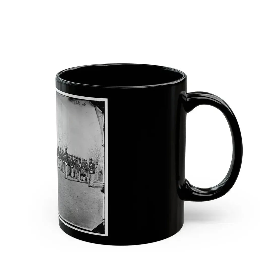 Washington, D.C. Company I, 9th Veteran Reserve Corps, At Washington Circle (U.S. Civil War) Black Coffee Mug - Go Mug Yourself