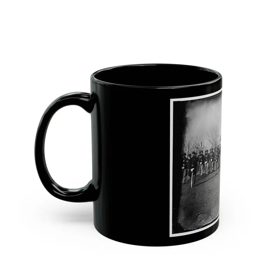 Washington, D.C. Company I, 9th Veteran Reserve Corps, At Washington Circle (U.S. Civil War) Black Coffee Mug - Go Mug Yourself