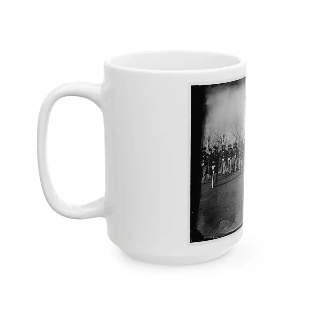 Washington, D.C. Company I, 9th Veteran Reserve Corps, At Washington Circle (U.S. Civil War) White Coffee Mug - Go Mug Yourself