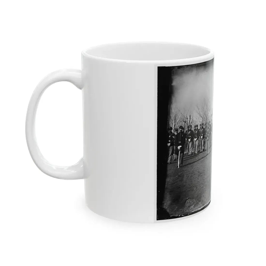 Washington, D.C. Company I, 9th Veteran Reserve Corps, At Washington Circle (U.S. Civil War) White Coffee Mug - Go Mug Yourself