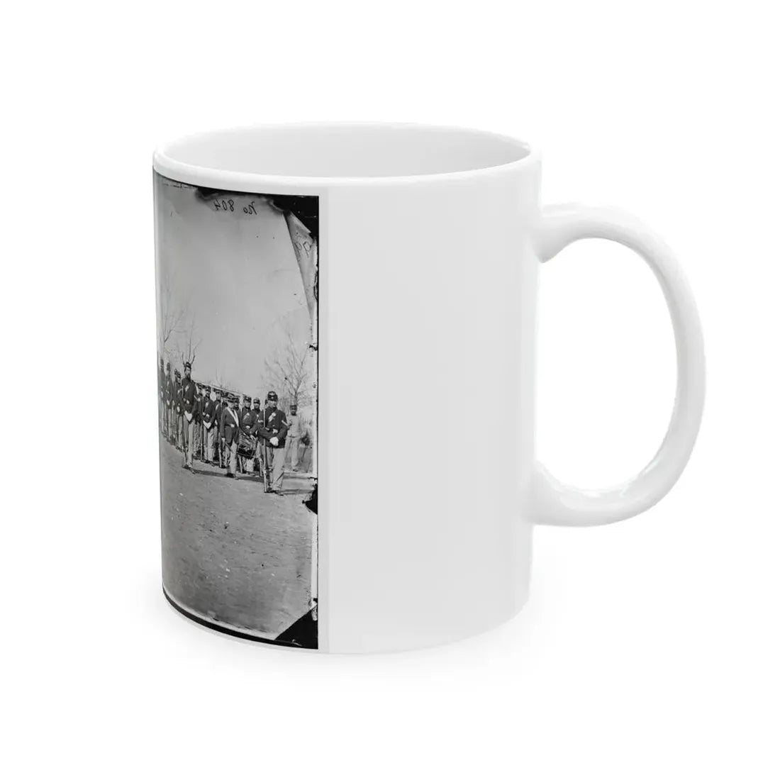 Washington, D.C. Company I, 9th Veteran Reserve Corps, At Washington Circle (U.S. Civil War) White Coffee Mug - Go Mug Yourself