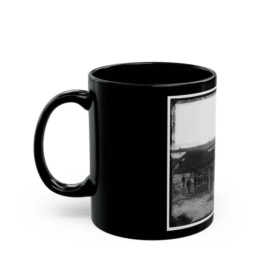 Washington, D.C. Company M, 9th New York Heavy Artillery, In A Fort (U.S. Civil War) Black Coffee Mug - Go Mug Yourself