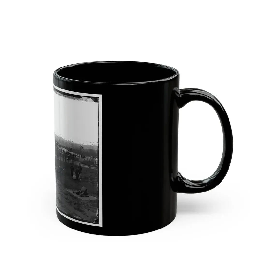 Washington, D.C. Company M, 9th New York Heavy Artillery, In A Fort (U.S. Civil War) Black Coffee Mug - Go Mug Yourself