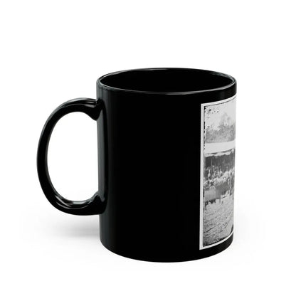 Washington, D.C. Crowd In Front Of Presidential Reviewing Stand (U.S. Civil War) Black Coffee Mug - Go Mug Yourself