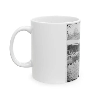 Washington, D.C. Crowd In Front Of Presidential Reviewing Stand (U.S. Civil War) White Coffee Mug - Go Mug Yourself