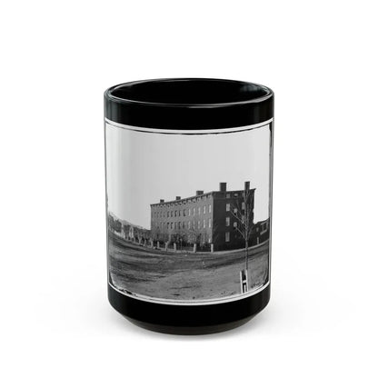Washington, D.C. Douglas Hospital (Formerly  Minnesota Row ), 2d And I Streets Nw (U.S. Civil War) Black Coffee Mug 15oz - Go Mug Yourself