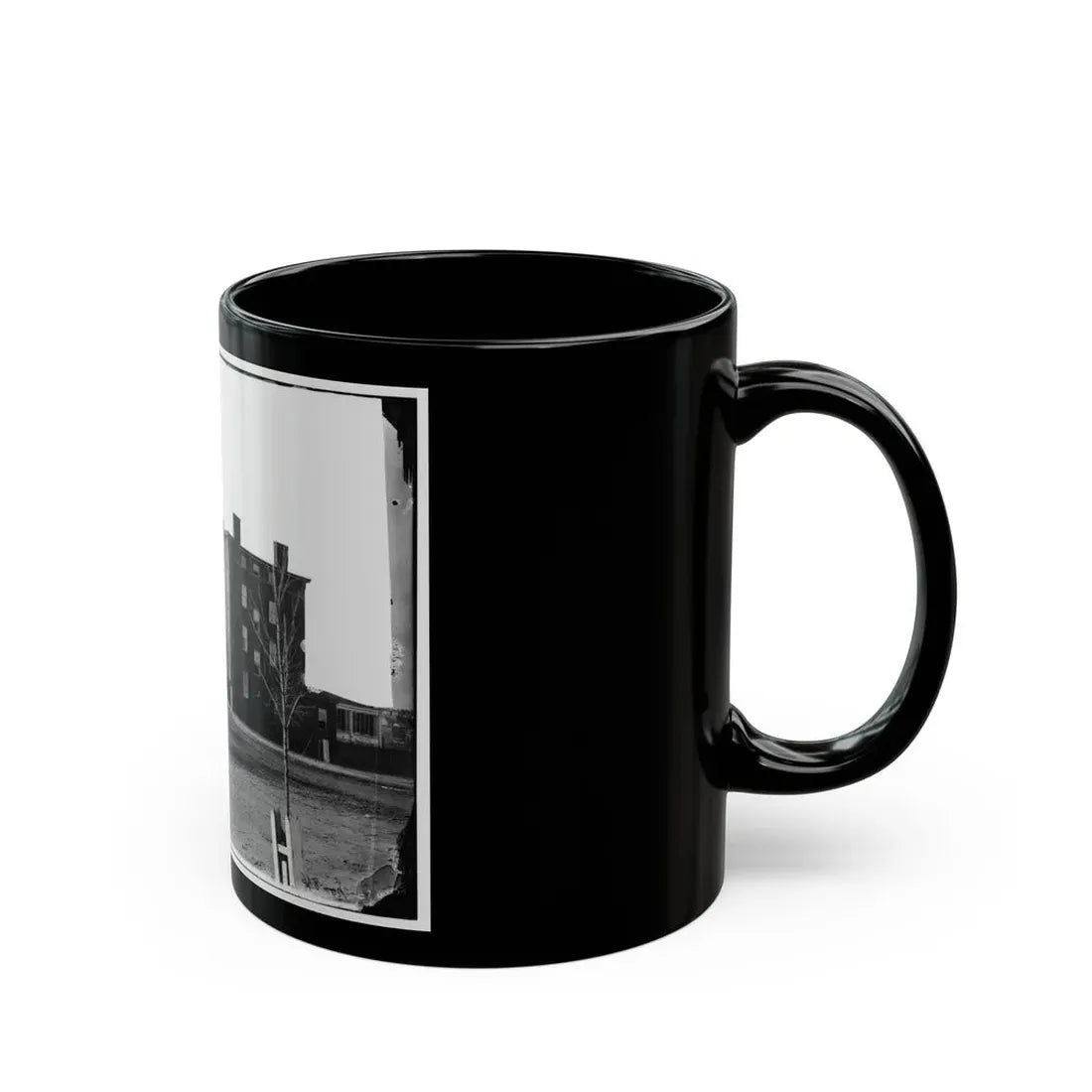 Washington, D.C. Douglas Hospital (Formerly  Minnesota Row ), 2d And I Streets Nw (U.S. Civil War) Black Coffee Mug - Go Mug Yourself