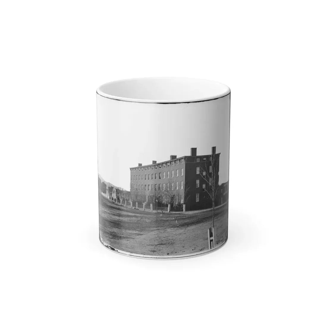 Washington, D.C. Douglas Hospital (Formerly  Minnesota Row ), 2D and I Streets Nw (U.S. Civil War) Color Changing Coffee Mug 11oz Default Title 11oz - Go Mug Yourself