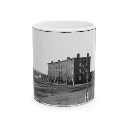 Washington, D.C. Douglas Hospital (Formerly  Minnesota Row ), 2d And I Streets Nw (U.S. Civil War) White Coffee Mug 11oz - Go Mug Yourself