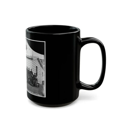 Washington, D.C. Drum Corps Of 10th Veteran Reserve Corps At Leisure (U.S. Civil War) Black Coffee Mug - Go Mug Yourself
