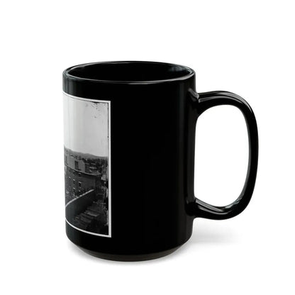 Washington, D.C. Execution Of The Conspirators  Scaffold In Use And Crowd In The Yard, Seen From The Roof Of The Arsenal (U.S. Civil War) Black Coffee Mug - Go Mug Yourself