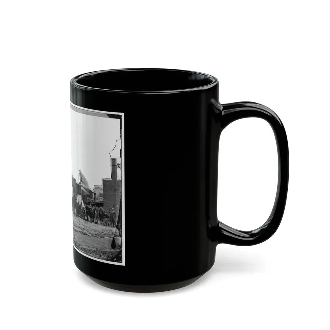 Washington, D.C. Field Relief Wagons And Workers Of U.S. Sanitary Commission (U.S. Civil War) Black Coffee Mug - Go Mug Yourself