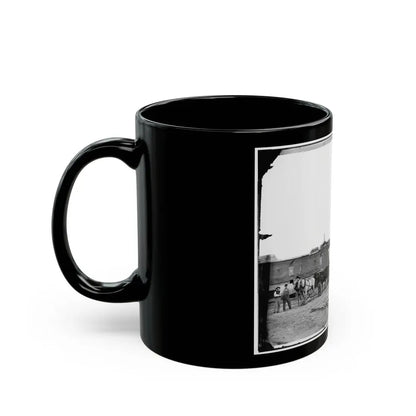 Washington, D.C. Field Relief Wagons And Workers Of U.S. Sanitary Commission (U.S. Civil War) Black Coffee Mug - Go Mug Yourself