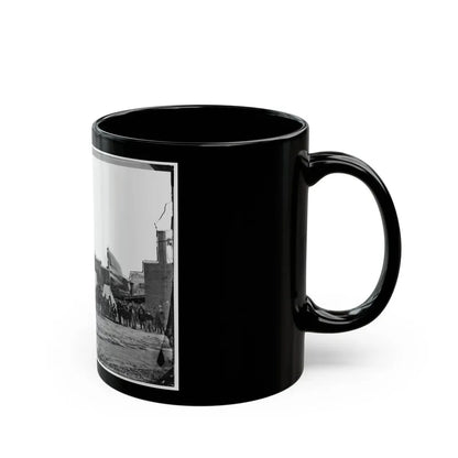 Washington, D.C. Field Relief Wagons And Workers Of U.S. Sanitary Commission (U.S. Civil War) Black Coffee Mug - Go Mug Yourself