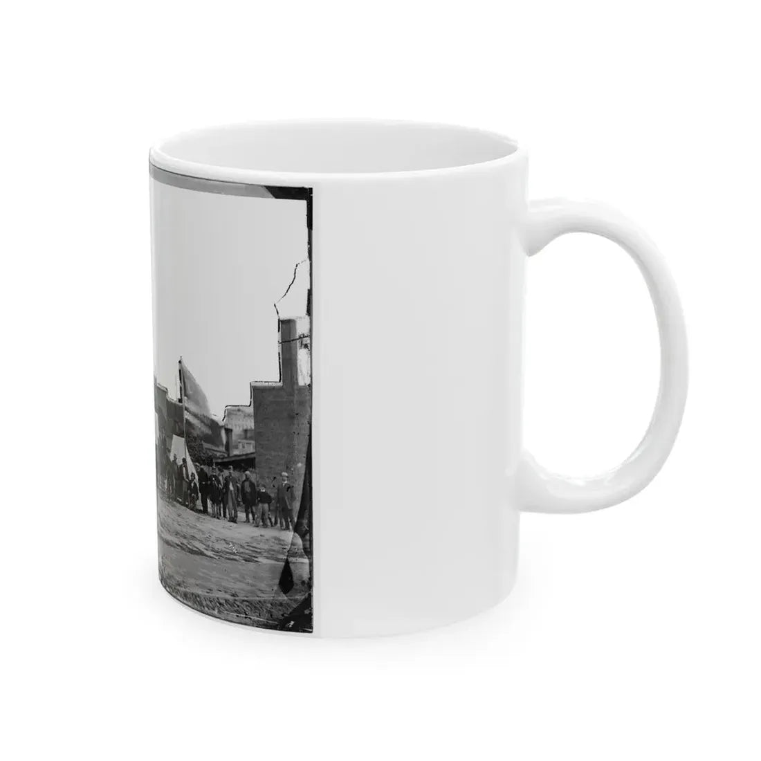 Washington, D.C. Field Relief Wagons And Workers Of U.S. Sanitary Commission (U.S. Civil War) White Coffee Mug - Go Mug Yourself