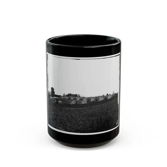 Washington, D.C. General View Of Harewood Hospital, On Farm Of W. W. Corcoran, 7th Street Road Near Soldiers' Home (U.S. Civil War) Black Coffee Mug 15oz - Go Mug Yourself