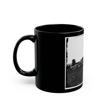 Washington, D.C. General View Of Harewood Hospital, On Farm Of W. W. Corcoran, 7th Street Road Near Soldiers' Home (U.S. Civil War) Black Coffee Mug - Go Mug Yourself