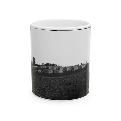 Washington, D.C. General View Of Harewood Hospital, On Farm Of W. W. Corcoran, 7th Street Road Near Soldiers' Home (U.S. Civil War) White Coffee Mug 11oz - Go Mug Yourself