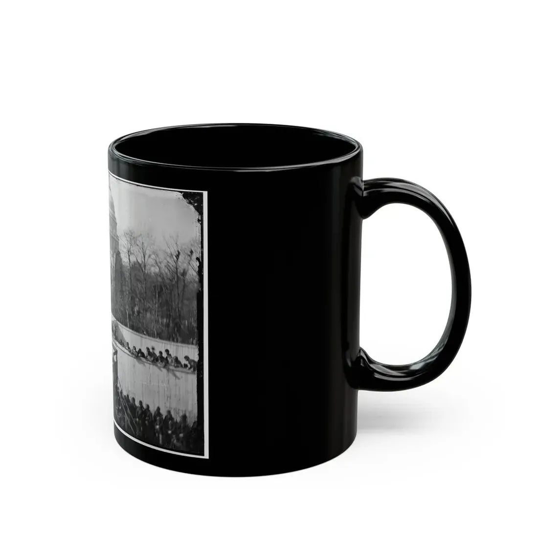 Washington, D.C. Hooded Body Of Captain Wirz Hanging From The Scaffold (U.S. Civil War) Black Coffee Mug - Go Mug Yourself