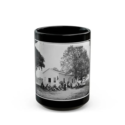 Washington, D.C. Hospitals, Signal Corps Camp Quarters Near Georgetown (U.S. Civil War) Black Coffee Mug 15oz - Go Mug Yourself