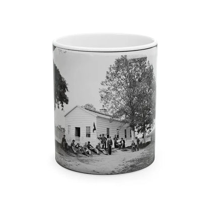 Washington, D.C. Hospitals, Signal Corps Camp Quarters Near Georgetown (U.S. Civil War) White Coffee Mug 11oz - Go Mug Yourself