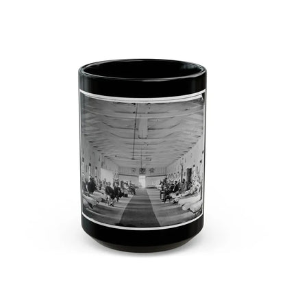 Washington, D.C. Patients In Ward K Of Armory Square Hospital (U.S. Civil War) Black Coffee Mug 15oz - Go Mug Yourself