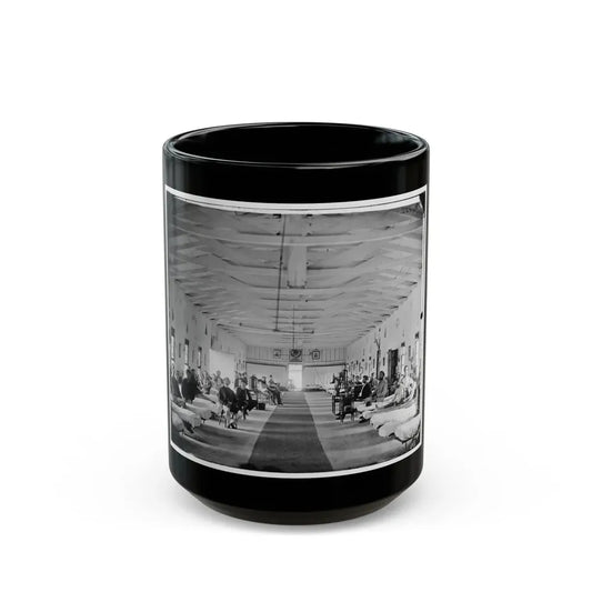 Washington, D.C. Patients In Ward K Of Armory Square Hospital (U.S. Civil War) Black Coffee Mug 15oz - Go Mug Yourself