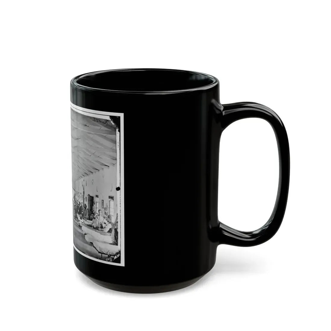 Washington, D.C. Patients In Ward K Of Armory Square Hospital (U.S. Civil War) Black Coffee Mug - Go Mug Yourself