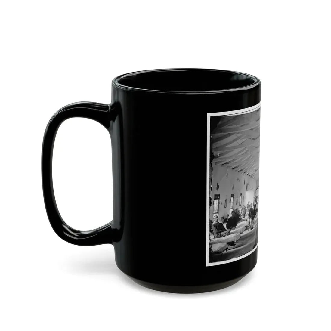 Washington, D.C. Patients In Ward K Of Armory Square Hospital (U.S. Civil War) Black Coffee Mug - Go Mug Yourself