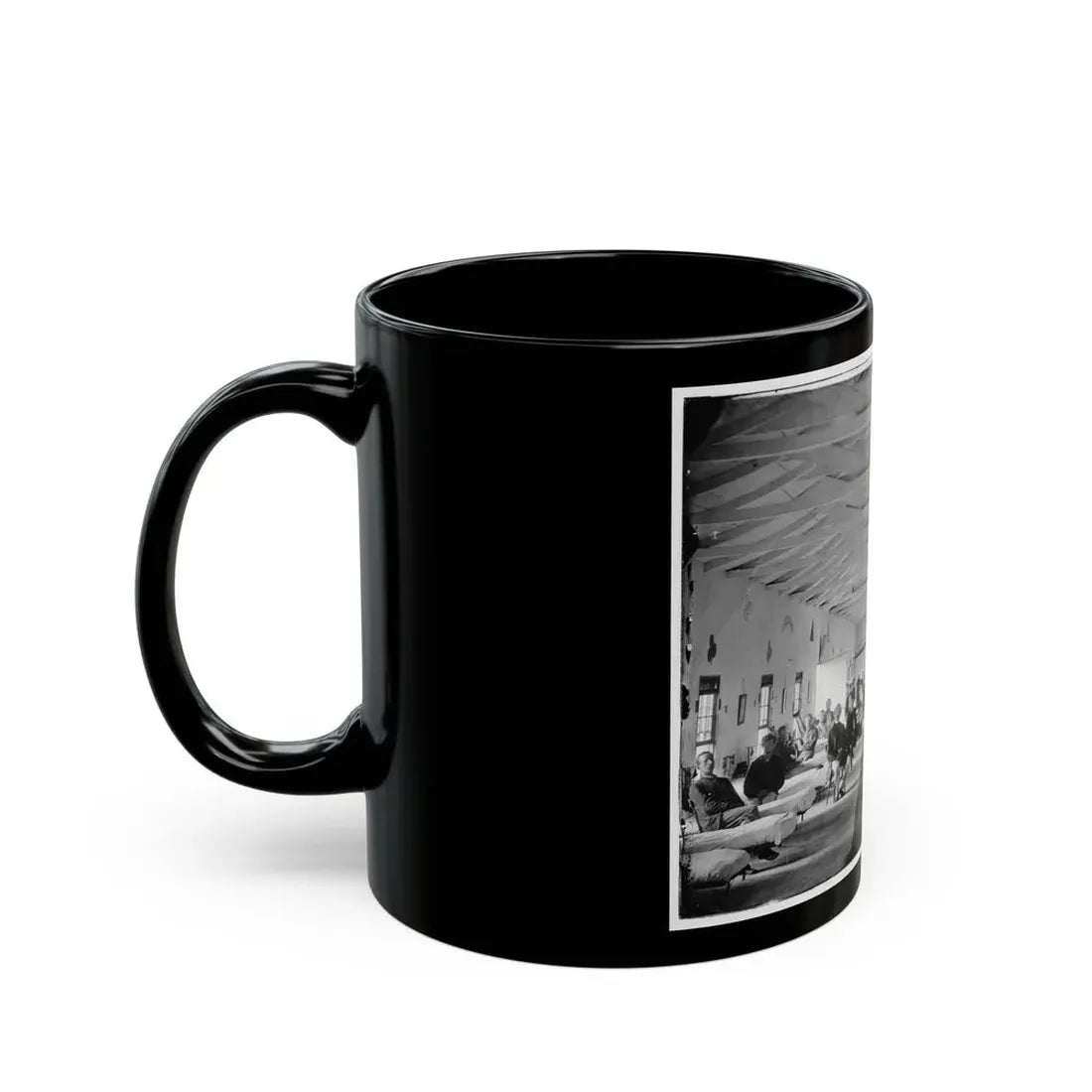 Washington, D.C. Patients In Ward K Of Armory Square Hospital (U.S. Civil War) Black Coffee Mug - Go Mug Yourself