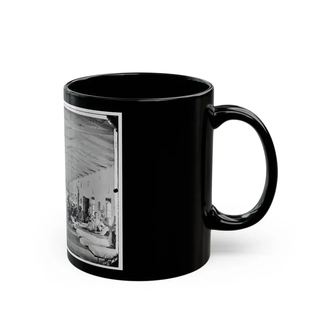 Washington, D.C. Patients In Ward K Of Armory Square Hospital (U.S. Civil War) Black Coffee Mug - Go Mug Yourself