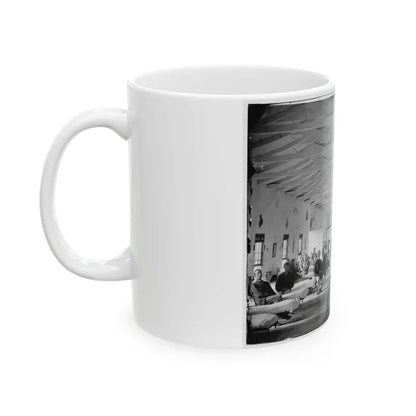 Washington, D.C. Patients In Ward K Of Armory Square Hospital (U.S. Civil War) White Coffee Mug - Go Mug Yourself