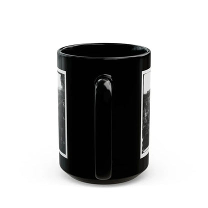 Washington, D.C. President Lincoln's Funeral Procession On Pennsylvania Avenue (U.S. Civil War) Black Coffee Mug - Go Mug Yourself