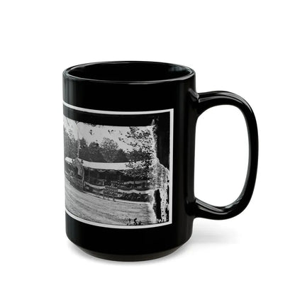 Washington, D.C. Presidential Reviewing Stand, With Guests And Guard (U.S. Civil War) Black Coffee Mug - Go Mug Yourself