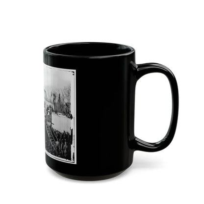 Washington, D.C. Reading The Death Warrant To Wirz On The Scaffold (U.S. Civil War) Black Coffee Mug - Go Mug Yourself