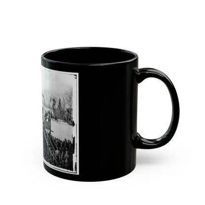 Washington, D.C. Reading The Death Warrant To Wirz On The Scaffold (U.S. Civil War) Black Coffee Mug - Go Mug Yourself
