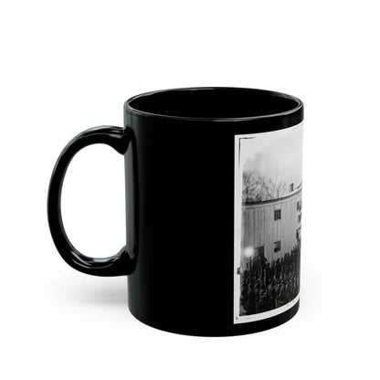 Washington, D.C. Reading The Death Warrant To Wirz On The Scaffold (U.S. Civil War) Black Coffee Mug - Go Mug Yourself